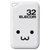 エレコム 小型USB2．0メモリ(32GB) ホワイト MF-SU2B32GWHF-イメージ2