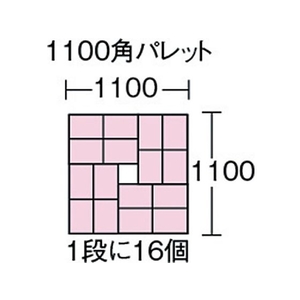 トラスコ中山 グリーンコンテナ 4L グリーン FC250GG-5069785-イメージ2