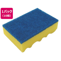 キクロン キクロンプロたわしハード(10個入)イエロー FCA4443-A-632