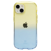 Hamee iPhone 13用TPUケース iFace Look in Clear Lolly レモン/サファイア 41-943410