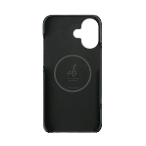 ABBI SIGNATURE iPhone 16用MARGOT イタリアンレザー MagSafe対応バックカバー ブラウン ABS27341I16-イメージ3
