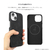 ABBI SIGNATURE iPhone 16用MARGOT イタリアンレザー MagSafe対応バックカバー ブラウン ABS27341I16-イメージ12