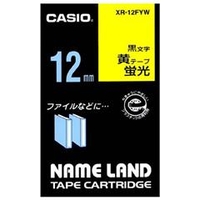 カシオ カシオネームランドテープ XR-12FYW