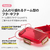 スケーター 抗菌ふわっと弁当箱 天平文様夢幻濃青 530ml FC435PS-PFLB6AG-イメージ5