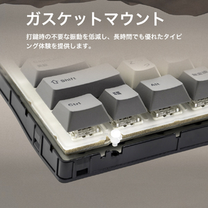 iKBC iKBC フルサイズワイヤレスメカニカルキーボード CD108HB+  (Peach静音 リニア静音 / 日本語配列) Outem静音ピーチ軸 IK-CD108HBPLS-O/PC-イメージ9