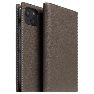 SLG Design iPhone 14 Plus用Full Grain Leather Case エトフクリーム SD24341I14MEC-イメージ1