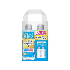 アース製薬 モンダミン プレミアムケア ホワイトミント 1000mL×2本 FCF610V-イメージ1