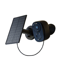 ヤザワ モバイルスマｰトカメラ 専用ソｰラｰパネル付 ブラック WFC120C