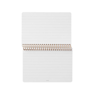 デザインフィル リングメモ〈B7〉 ベーシック 白×5冊 FC36440-19055006-イメージ3