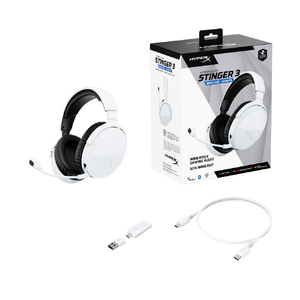 HyperX HyperX Cloud Stinger 3 ワイヤレスゲーミングヘッドセット ホワイト HXR-BS1T9AA-イメージ4