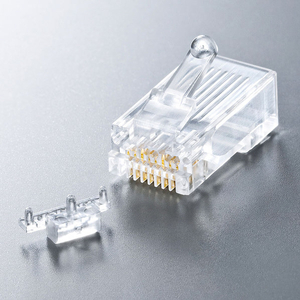 サンワサプライ カテゴリ6A RJ-45コネクタ(単線用) ADT-6ARJ-10-イメージ3