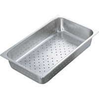 SUNNEX 18-8 サネックス 穴明ホテルパン 13118AH 1／1(H100) FC753LY-8676500