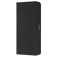 レイアウト Xperia 5 IV用耐衝撃 手帳型レザーケース シンプル ディズニーキャラクター ミッキーマウス RT-RDXP5M4LBC13/MK