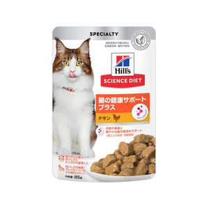 日本ヒルズ・コルゲート サイエンス・ダイエット 猫用 腸の健康サポートプラス チキン パウチ 85g FCE971X-イメージ1