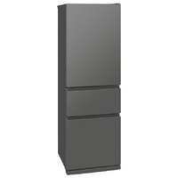 三菱 MR-CX37M-H 【右開き】365L 3ドア冷蔵庫 マットアンバーグレー