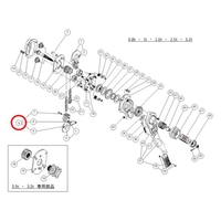 KITO/クサリピン一式 LB016レバーブロック用 C3BA015-10411 FC043XV-4824367