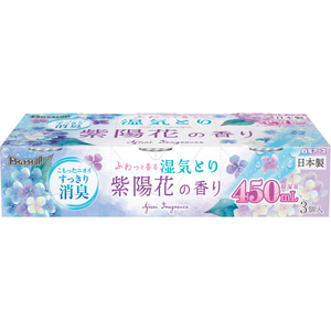 白元アース ドライ&ドライUP 紫陽花の香り 450mL 3個 FCF868U-イメージ1