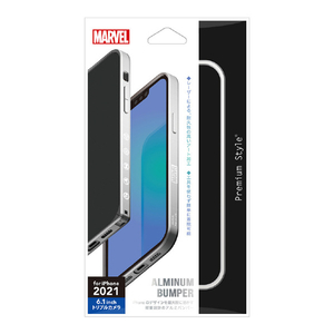 PGA iPhone 13 Pro用アルミバンパー アベンジャーズ PG-DBP21N21AVG-イメージ1