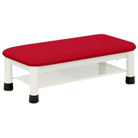 高田ベッド 足踏み台 60×30×30cm レッド FCG375P-TB-53