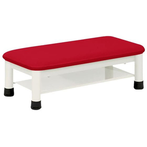 高田ベッド 足踏み台 60×30×30cm レッド FCG375P-TB-53-イメージ1