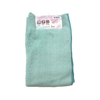 林 マイクロファイバーフェイスタオル2P GREEN 2枚×10袋 FCG450U-54-0055-22