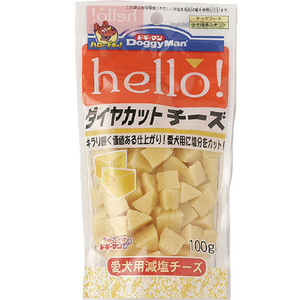 ドギーマンハヤシ ｈｅｌｌｏ!ダイヤカットチーズ 100g ﾀﾞｲﾔｶﾂﾄﾁｰｽﾞ 100G-イメージ1