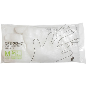ファーストレイト CPEグローブ クリアー M 100枚 F043925-FR-861-イメージ1