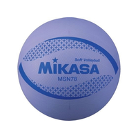 ミカサ カラーソフトバレーボール 検定球 バイオレット FC889SH-MSN78V