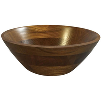 ラ・ルース けやき サラダボール 縁角タイプ オイルカラー 130020 300 FC755LE-1936200