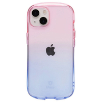 Hamee iPhone 13用TPUケース iFace Look in Clear Lolly ピーチ/サファイア 41-943434