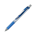 ぺんてる エナージェル ノック式 シルバー軸 0.7mm 青 FC599MS-BL77-C