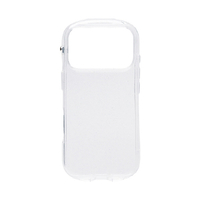 Hamee iPhone 17Pro用TPUケース iFace Look in Clear クリア／ラメ 41-183438