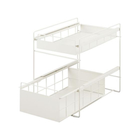 アイリスオーヤマ シンク下引き出しラック ホワイト FC354PK-SSR-270