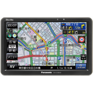 パナソニック CN-G1300VD SSDポータブルカーナビゲーション Gorilla