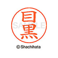 シヤチハタ ネームペン用ネーム シルバー 既製 目黒 FC47670-X-GPS-1899