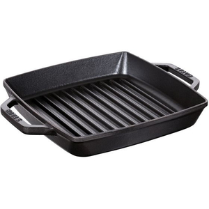STAUB ストウブ ピュアグリル スクエア 23cm ブラック FC645LF-2285600-イメージ1