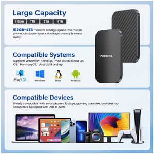 DIGIERA DIGIERA製 MagSafe対応 薄型ポータブルSSD DGLPS2020MTシリーズ 2TB ブラック DGLPS2020MT02BL-イメージ9