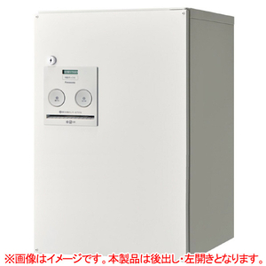 パナソニック 宅配ボックス ミドルタイプ(後出し・左開き) COMBO 漆喰ホワイト CTNR4021LWS-イメージ1
