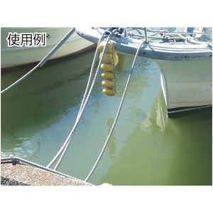 ユタカメイク ロープ ポリエステル作業用ロープ 9mm×20m FC053GK-3678105-イメージ4