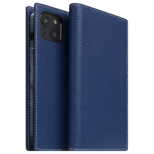 SLG Design iPhone 14 Plus用Full Grain Leather Case ネイビーブルー SD24344I14MNB-イメージ1