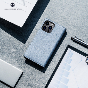 SLG Design iPhone 14 Plus用Full Grain Leather Case ネイビーブルー SD24344I14MNB-イメージ10