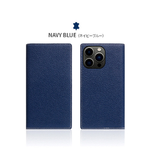 SLG Design iPhone 14 Plus用Full Grain Leather Case ネイビーブルー SD24344I14MNB-イメージ16