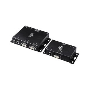 サンワサプライ VGA-EXDVPOE PoE対応DVIエクステンダー(セットモデル