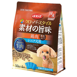 デビフペット クローバースタイル 素材の旨味 鶏肉 シニア犬用 200g ｸﾛ-ﾊﾞ-ｽﾀｲﾙﾄﾘﾆｸｼﾆｱ200G-イメージ1