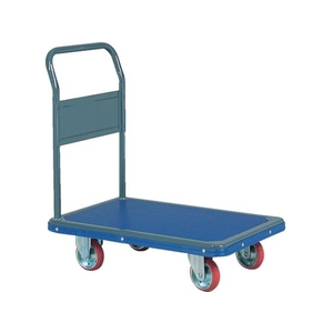 石川製作所 プレス製運搬車 固定ハンドルタイプ 均等荷重250kg FC770HJ-3418324-イメージ1
