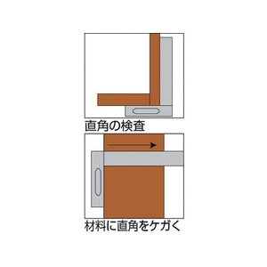 トラスコ中山 完全スコヤ 150mm FC822JW-2327279-イメージ3