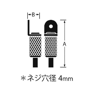 ニッサチェイン ディスプレイパーツフック BYP-20F-5 (1個=1PK) 4210.5-1.2～2.0 FC696FD-3892646-イメージ2