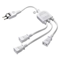 サンワサプライ ACアダプタ専用電源延長コード（3分岐・2P・3個口） ホワイト TAP-EX3WN