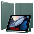 ESR iPad 10．2インチ(第9/8/7世代)用ケース Rebound Pencil Case Forest Green ESR065