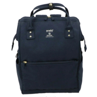 anello GRANDE 軽量撥水口金リュック(L) NV GUB3015ZNV